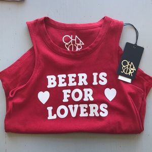 Chaser Beer is for Lovers tank